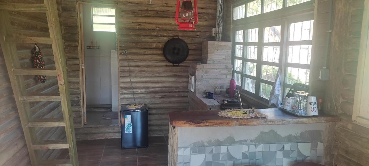 Cabana Rustica Logcabin Osorio Exteriér fotografie